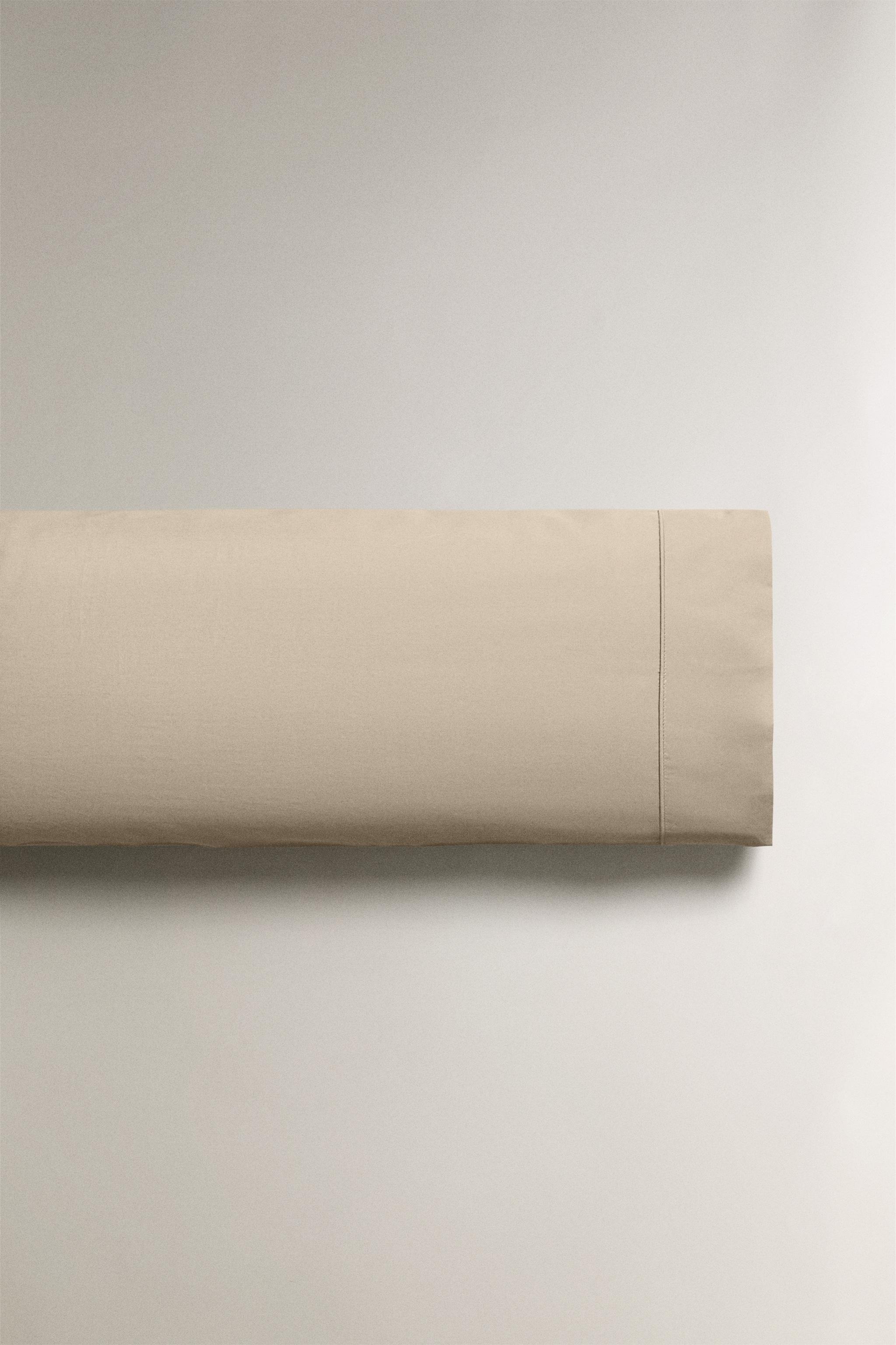 TAIE D’OREILLER PERCALE DE COTON ( FILS